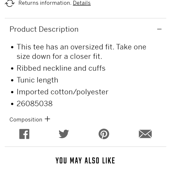 🔥VS PINK MOCK NECK LONG SLEEVE TEE - Picture 4 of 5